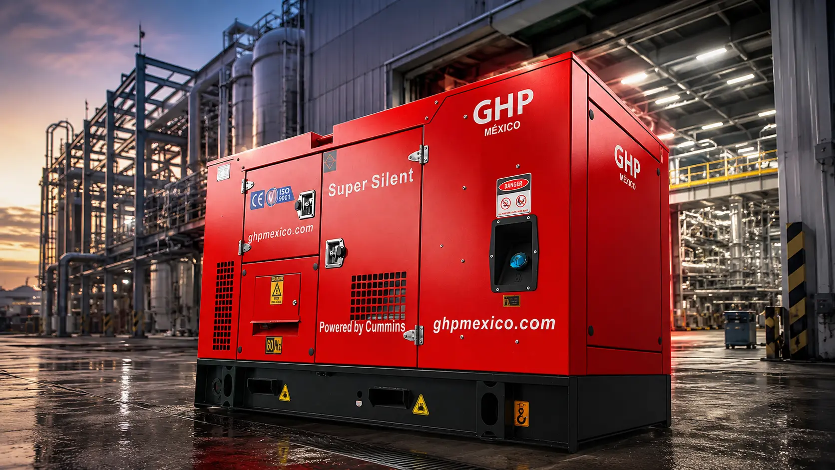 Generador GH Power para industria y manufactura en México