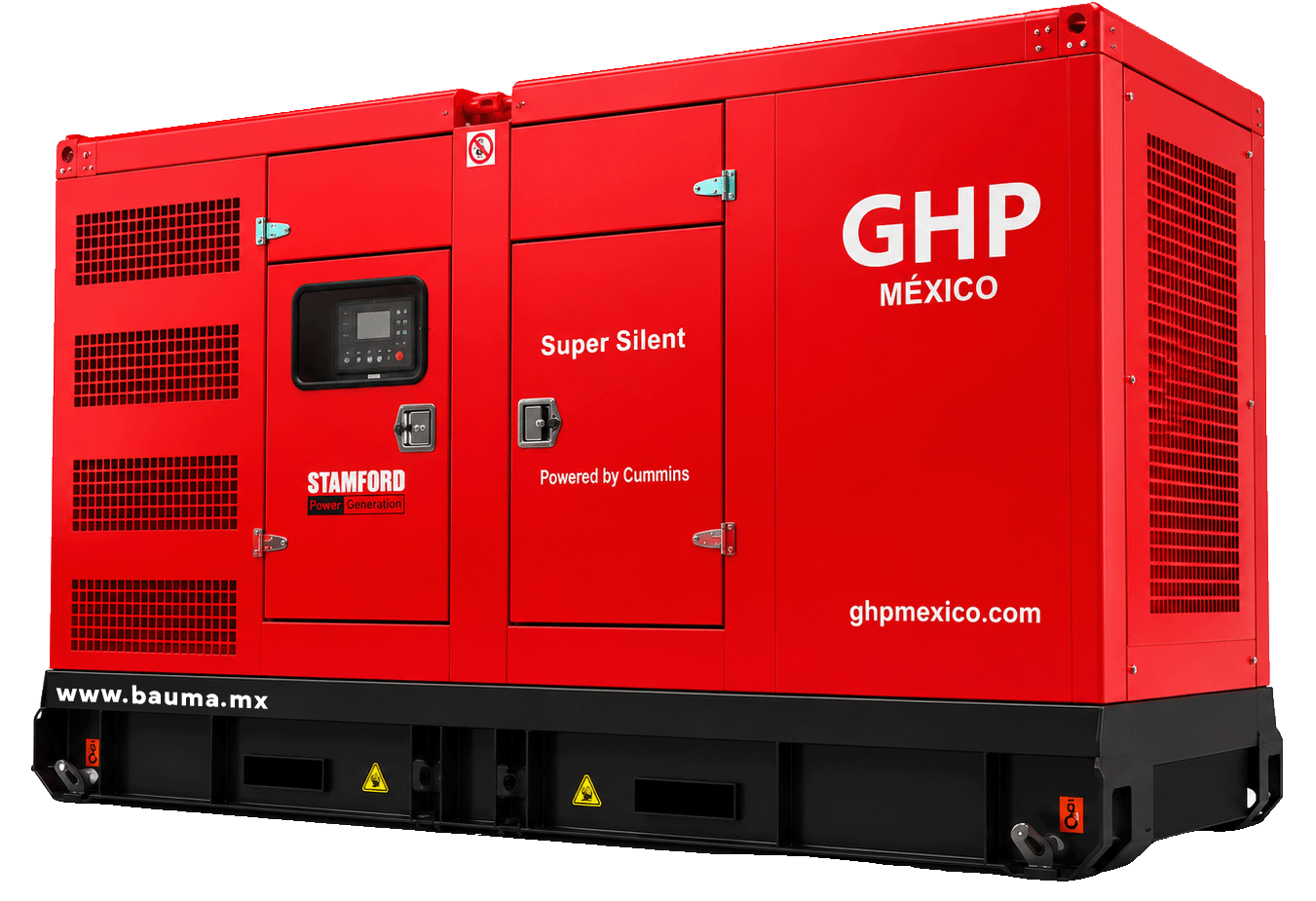 Generador eléctrico diésel GH Power GHD22CCS de 22 kW con motor Cummins